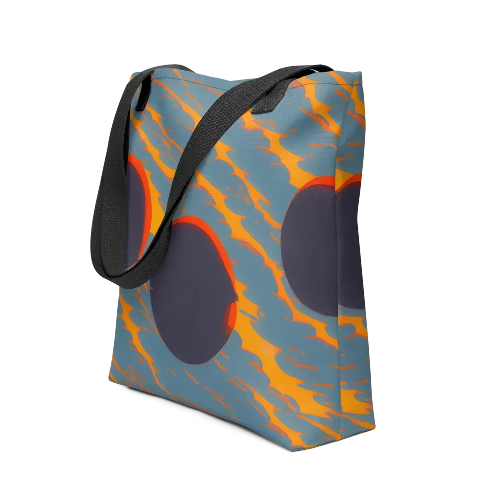 Flames of Gravity on Tote Bag — Front