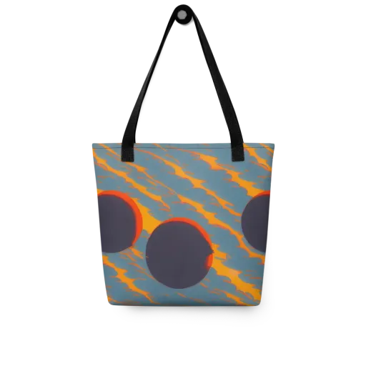 Flames of Gravity on a Tote Bag