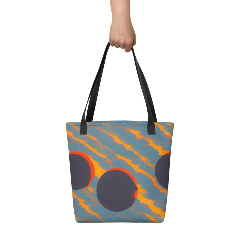 Flames of Gravity on Tote Bag — Front