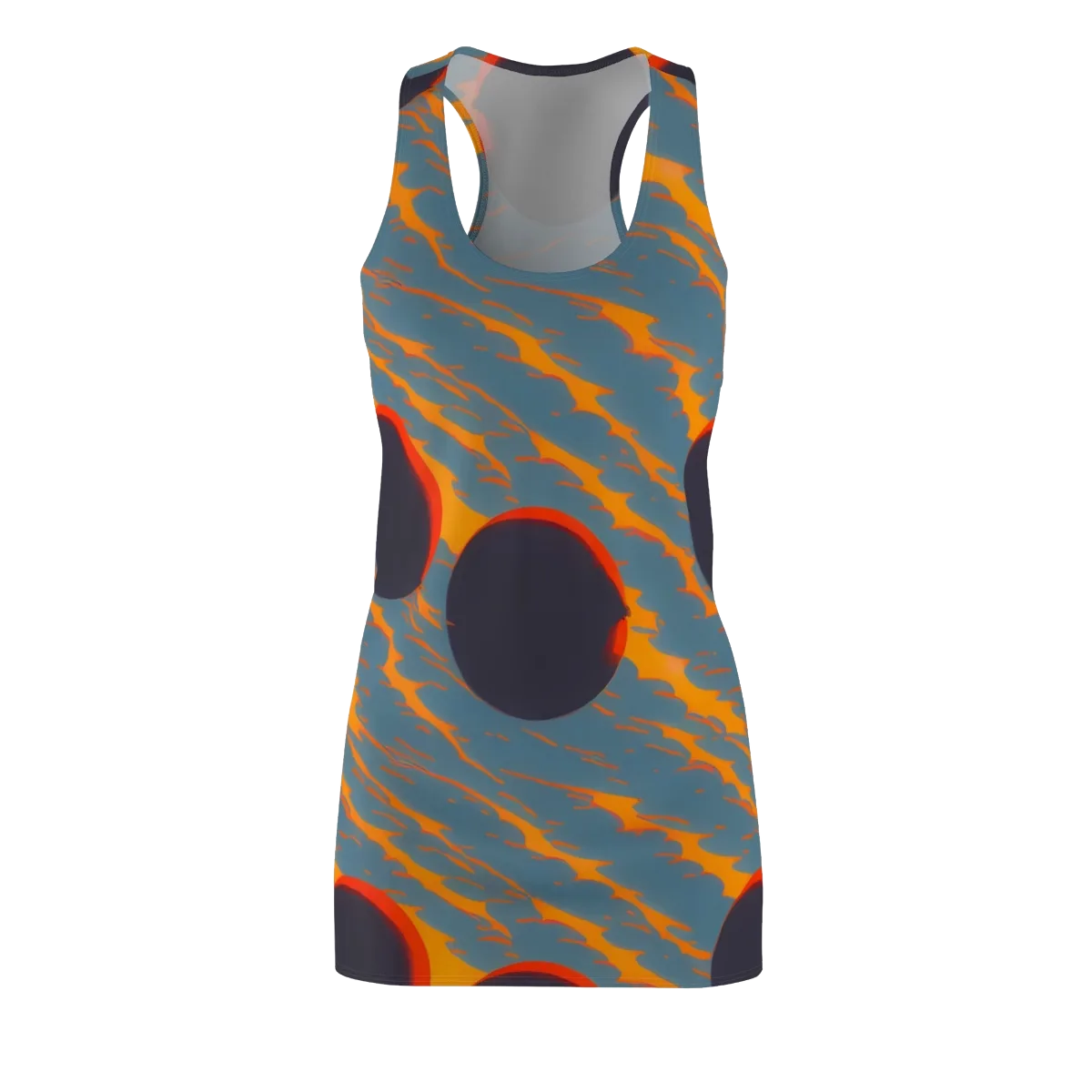 Flames of Gravity on Racerback Dress — Front