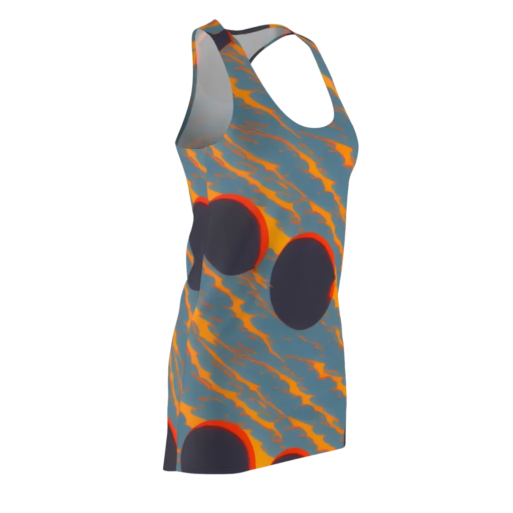 Flames of Gravity on Racerback Dress — Front Side