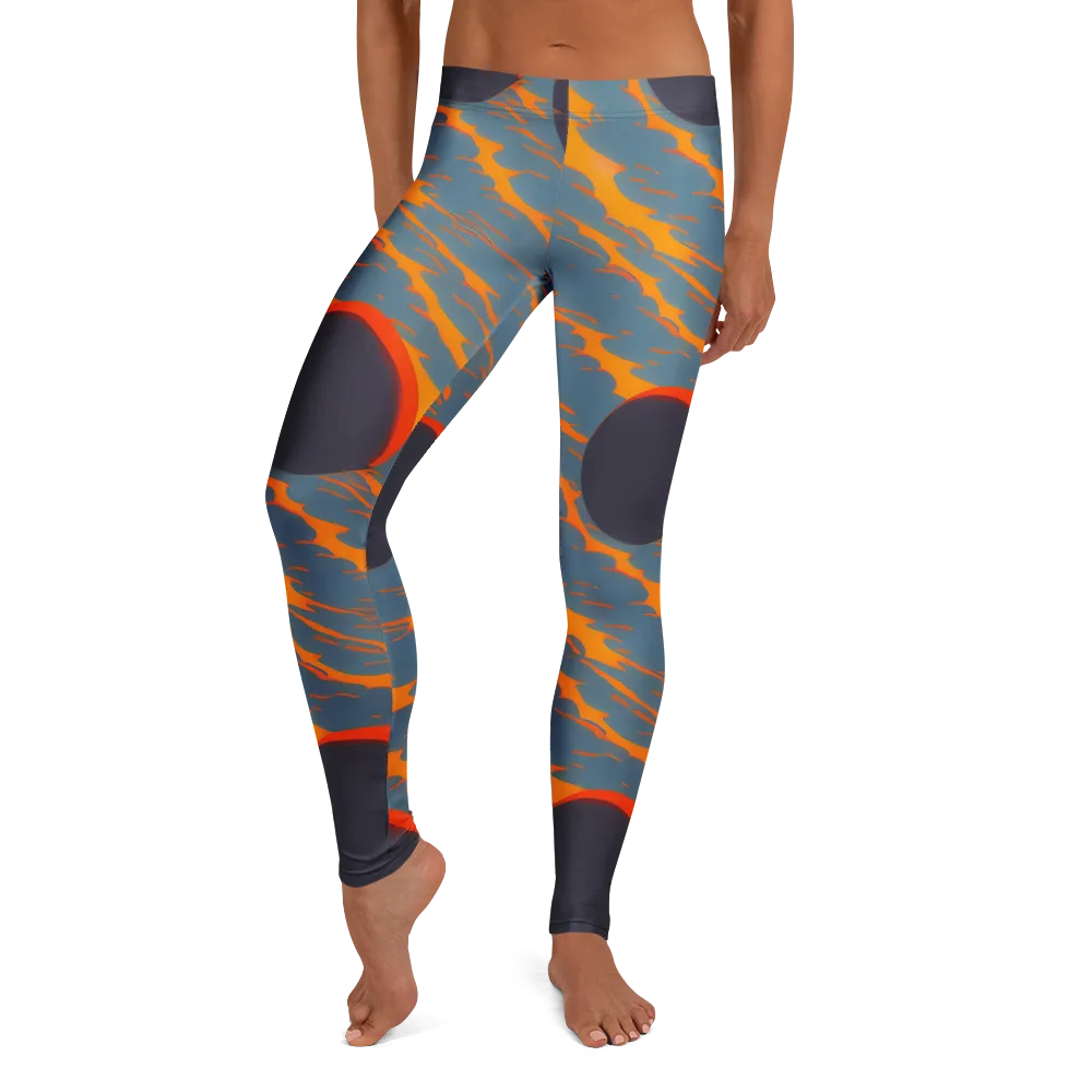 Flames of Gravity on Leggings — Front