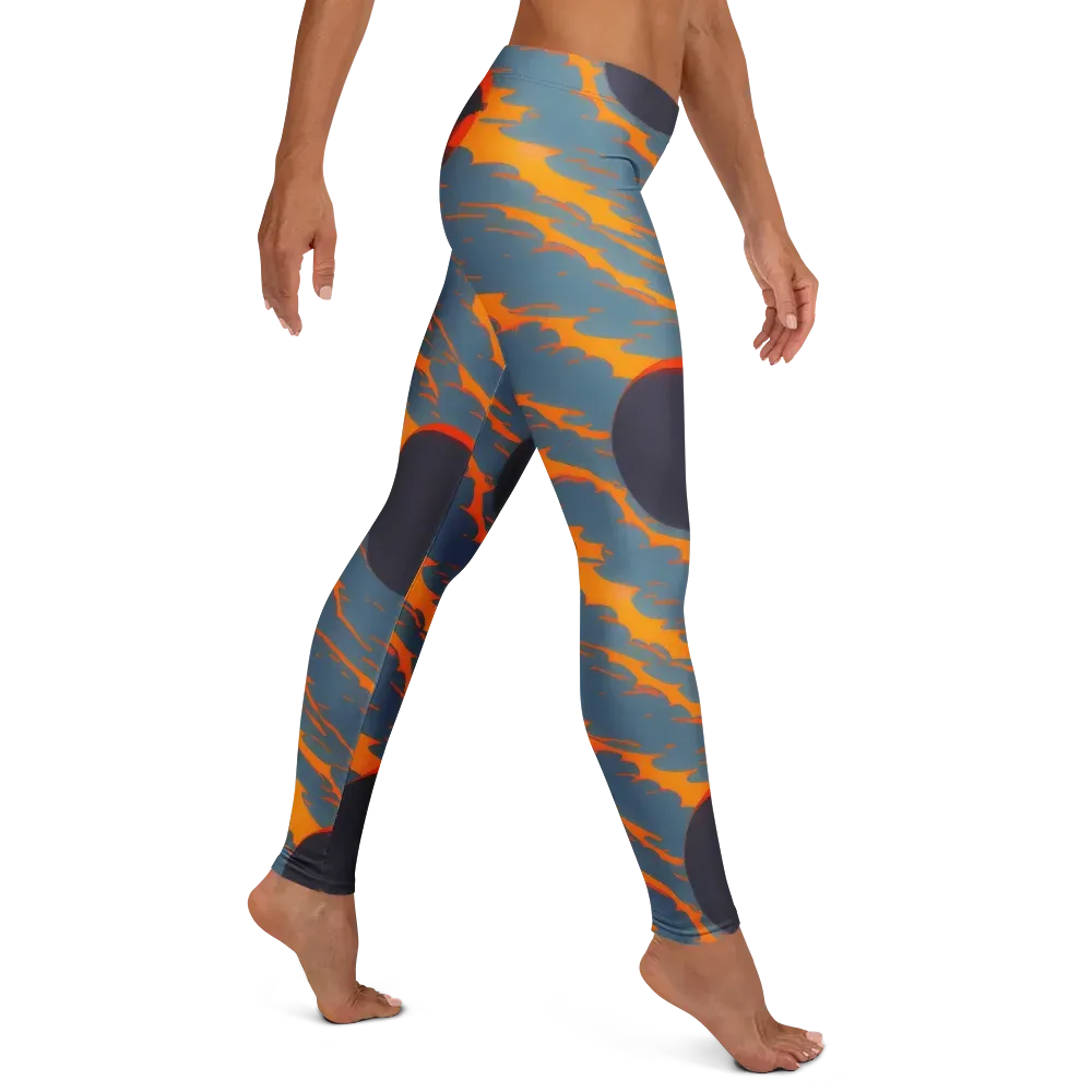 Flames of Gravity on Leggings — Right