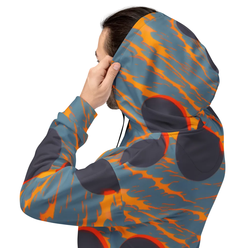 Flames of Gravity on Hoodie — Back