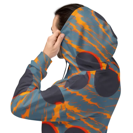 Flames of Gravity on a Hoodie