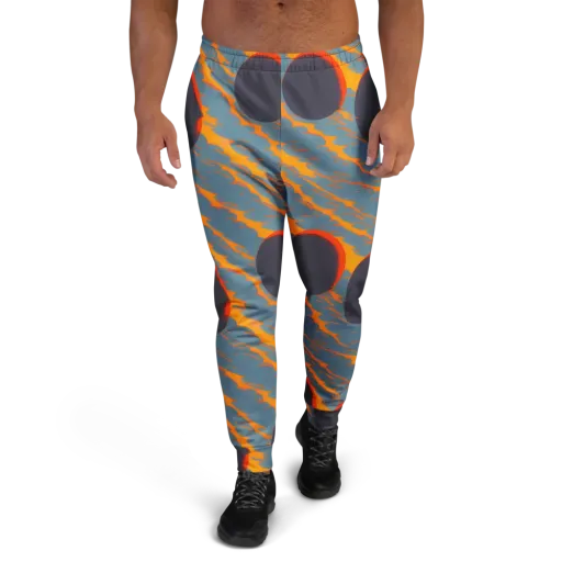Flames of Gravity on a Men's Joggers