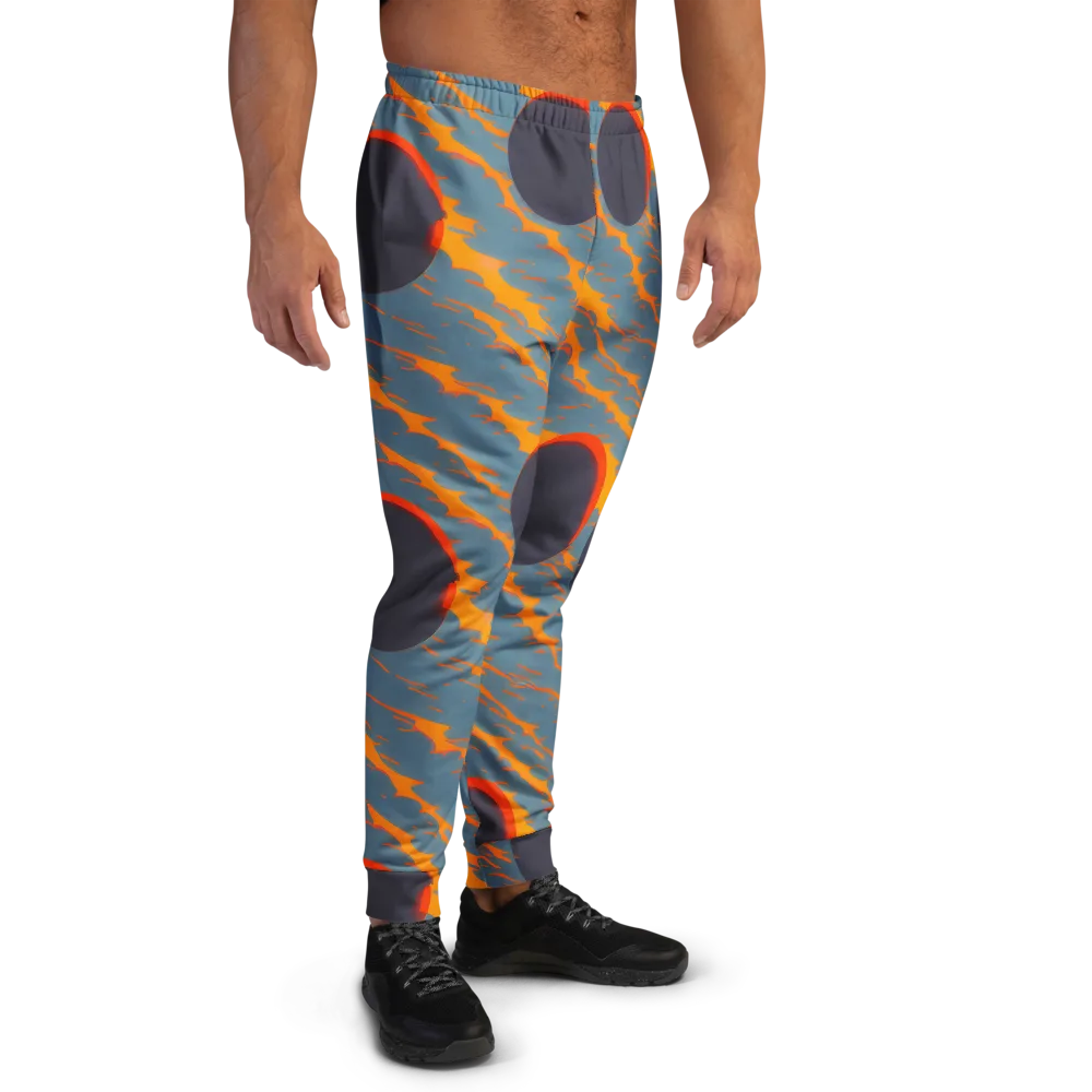 Flames of Gravity on Men's Joggers — Right