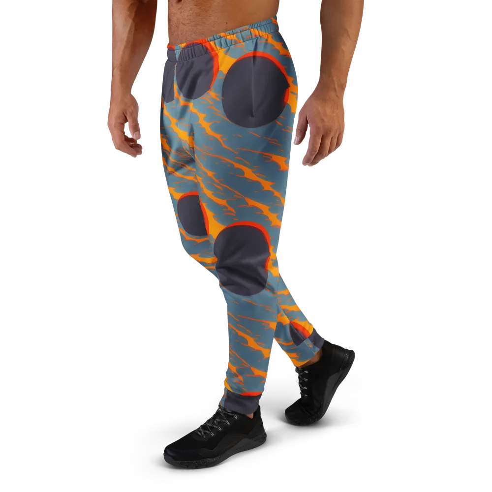 Flames of Gravity on Men's Joggers — Left
