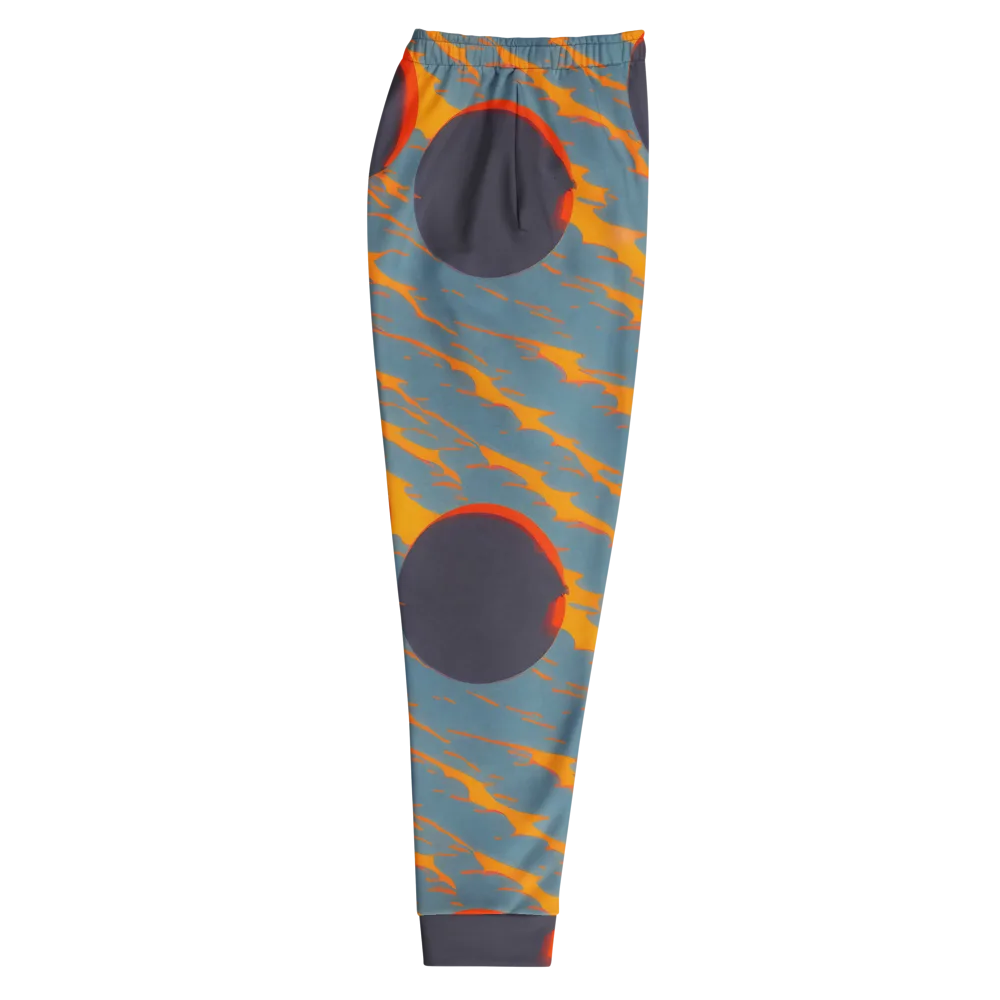 Flames of Gravity on Men's Joggers — Right