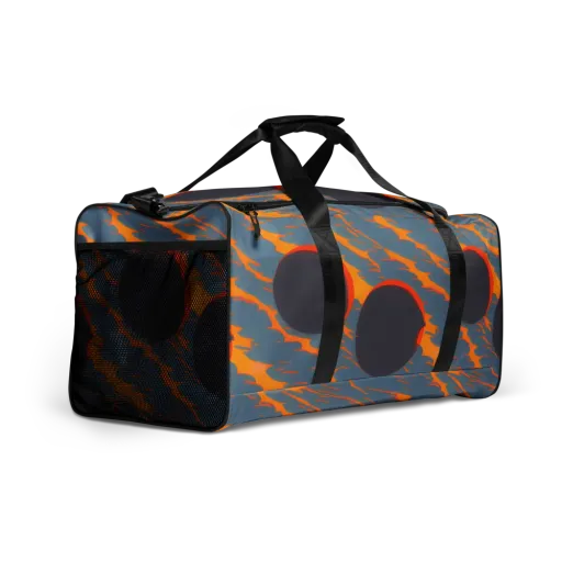 Flames of Gravity on a Duffle Bag