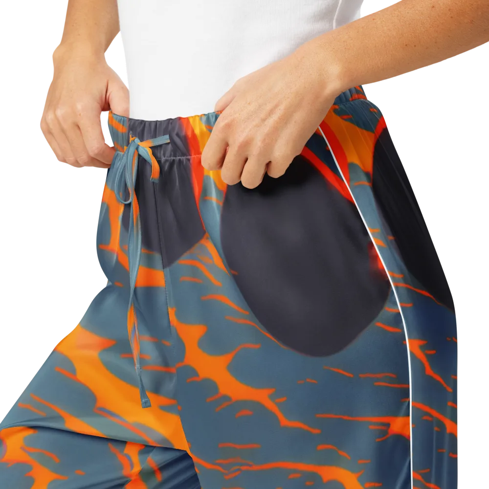Flames of Gravity on Women's Pajama Pants — Product details