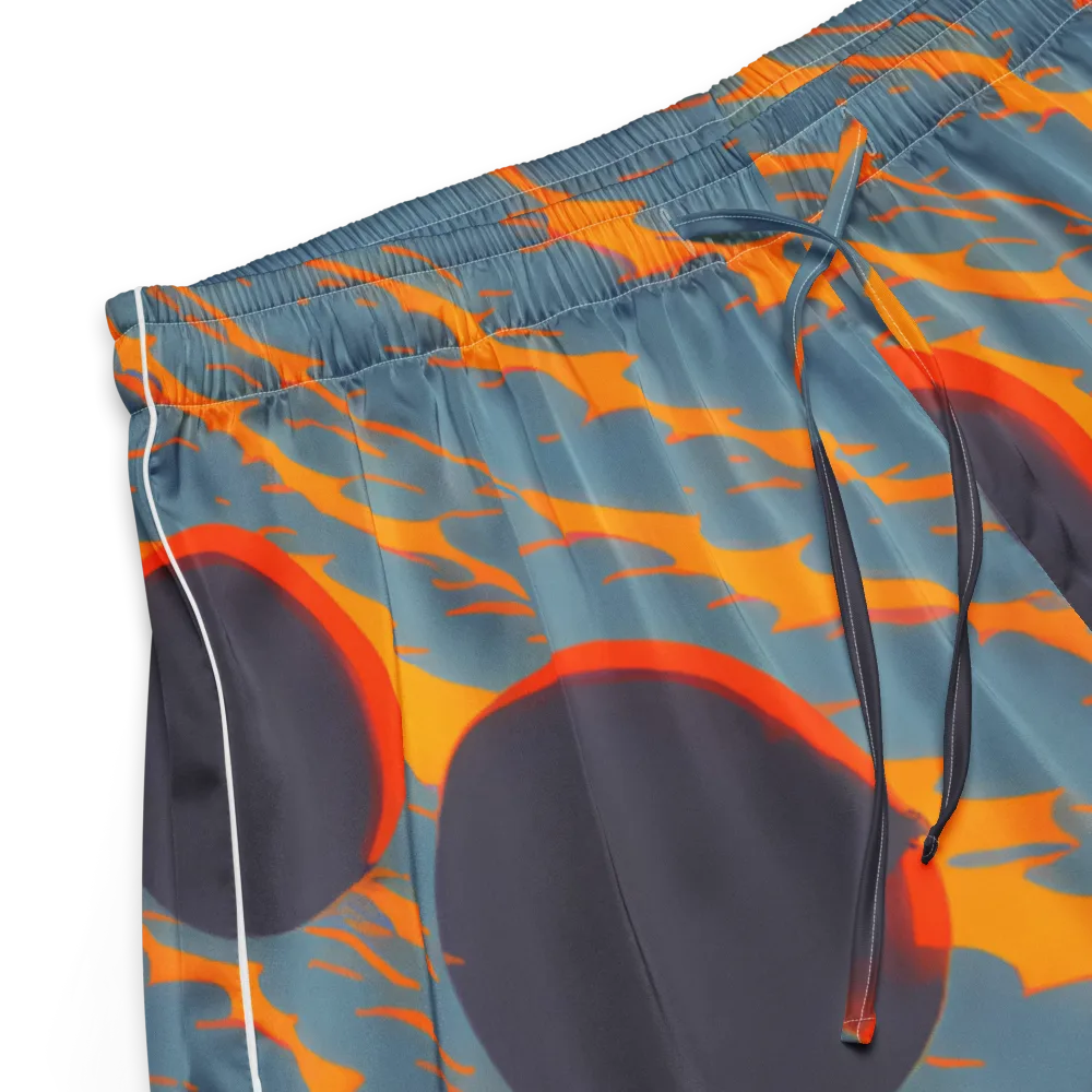 Flames of Gravity on Women's Pajama Shorts — Product details