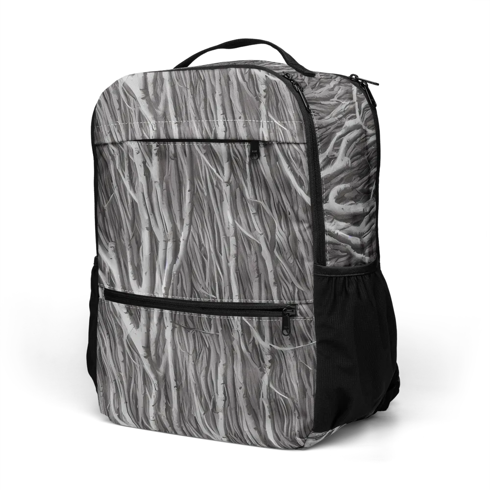 Glimmering Ghosts on Utility Backpack — Left Front