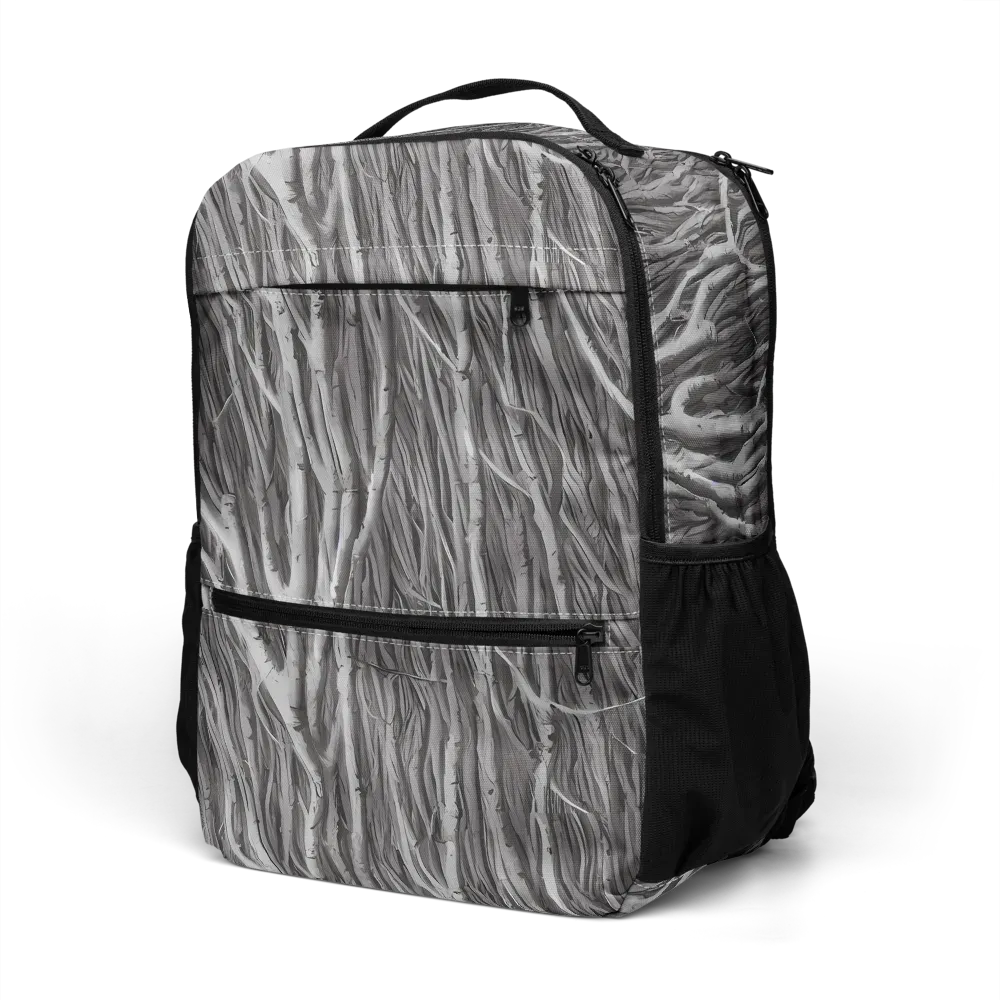 Glimmering Ghosts on Utility Backpack — Left Front