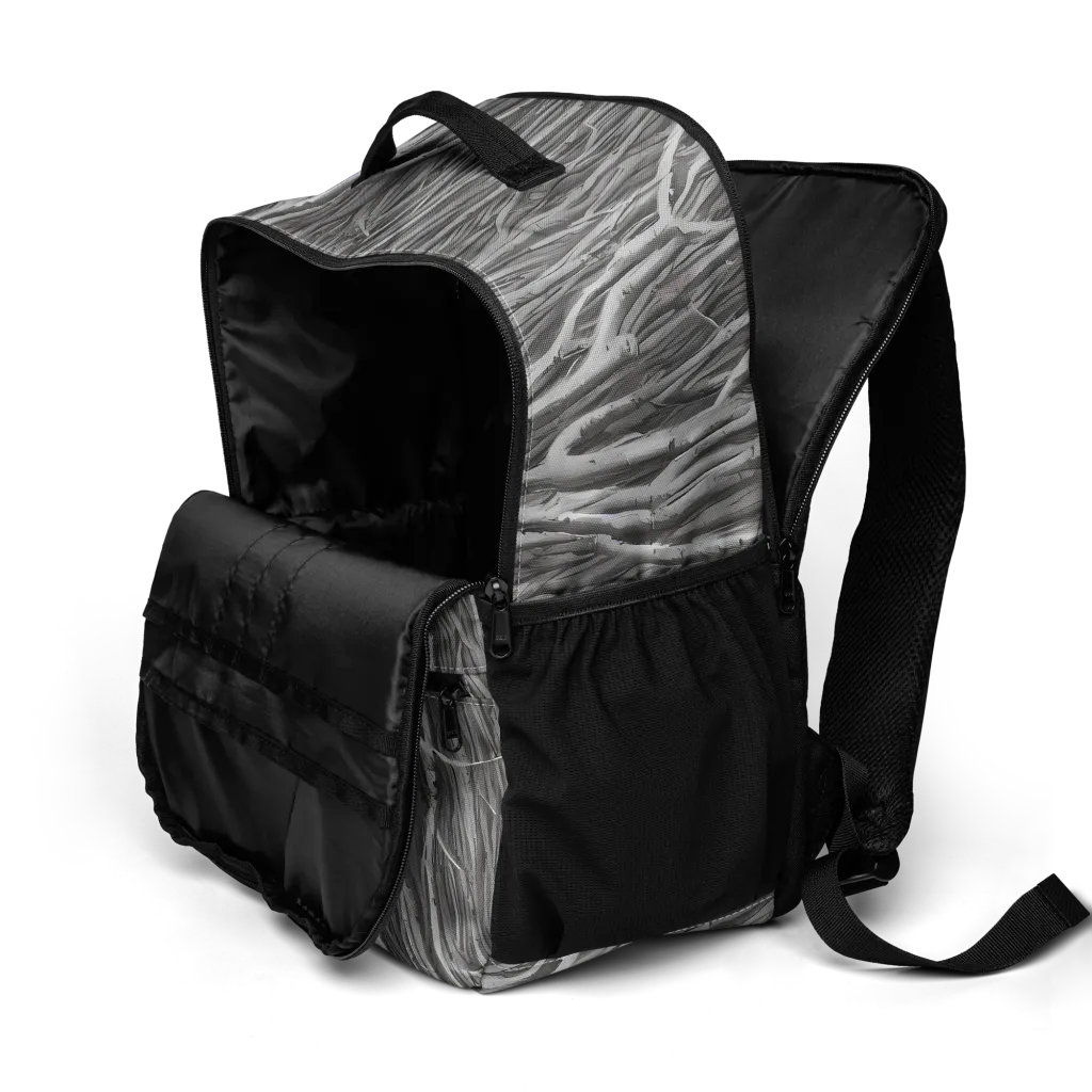Glimmering Ghosts on Utility Backpack — Product details 2