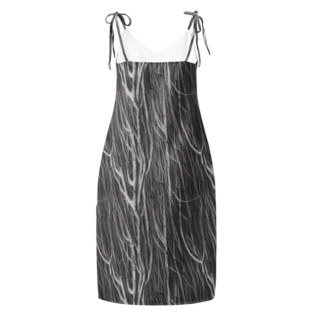 Glimmering Ghosts on Slip Dress — Back