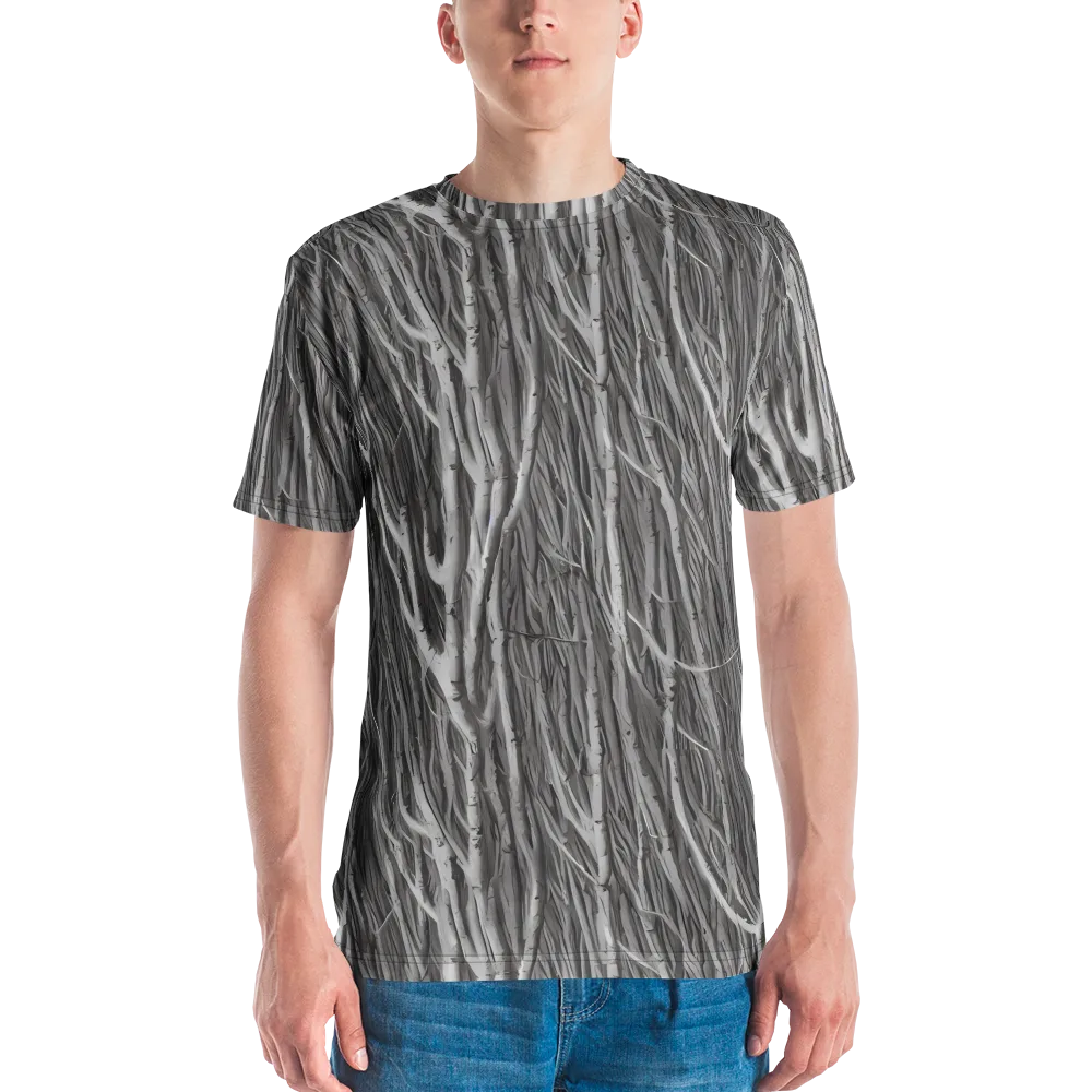 Glimmering Ghosts on Men's Crew Neck T-Shirt — Front
