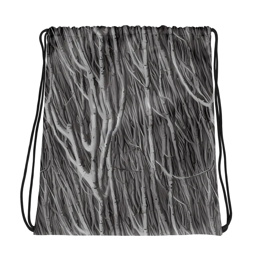 Glimmering Ghosts on Drawstring Bag — Photo