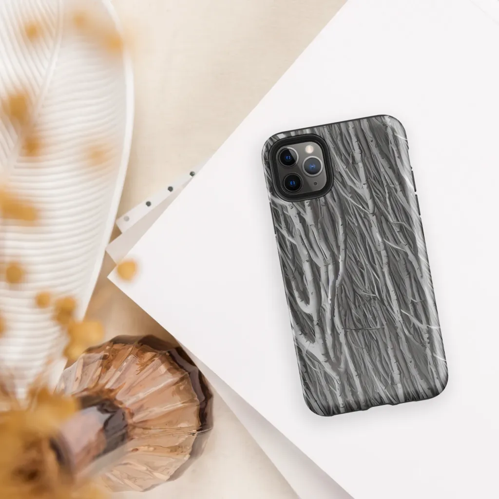 Glimmering Ghosts on Tough Case for iPhone® — Front