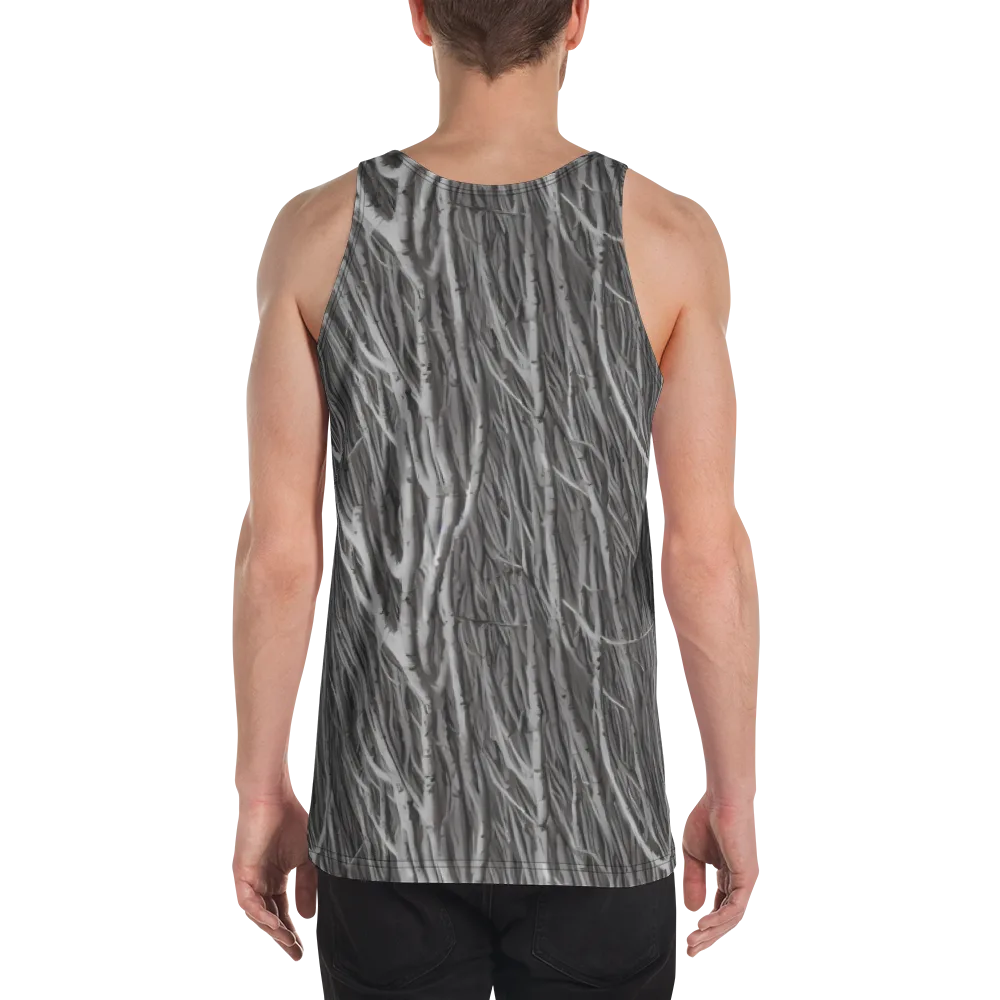 Glimmering Ghosts on Men's Tank Top — Back