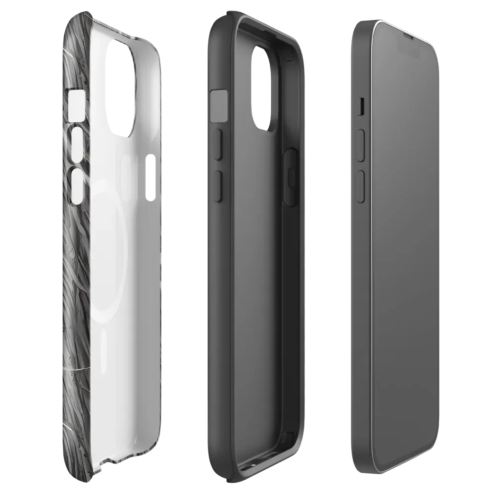 Glimmering Ghosts on MagSafe Tough Case for iPhone® — Front