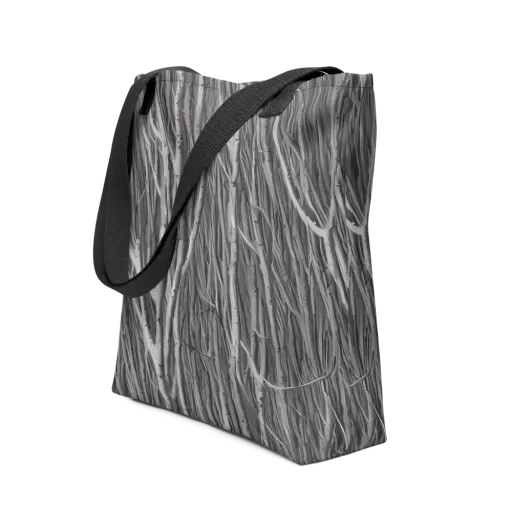 Glimmering Ghosts on a Tote Bag