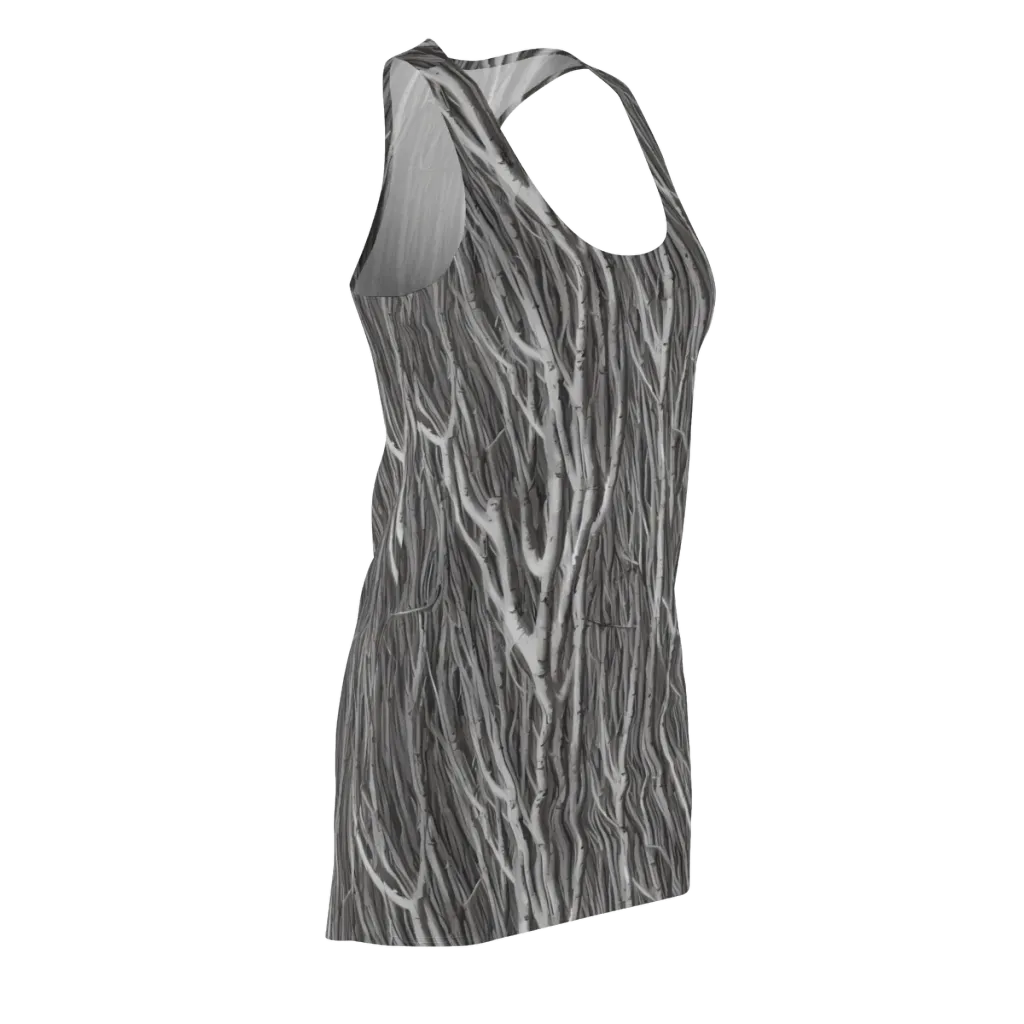 Glimmering Ghosts on Racerback Dress — Front Side