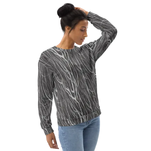 Glimmering Ghosts on a Sweatshirt