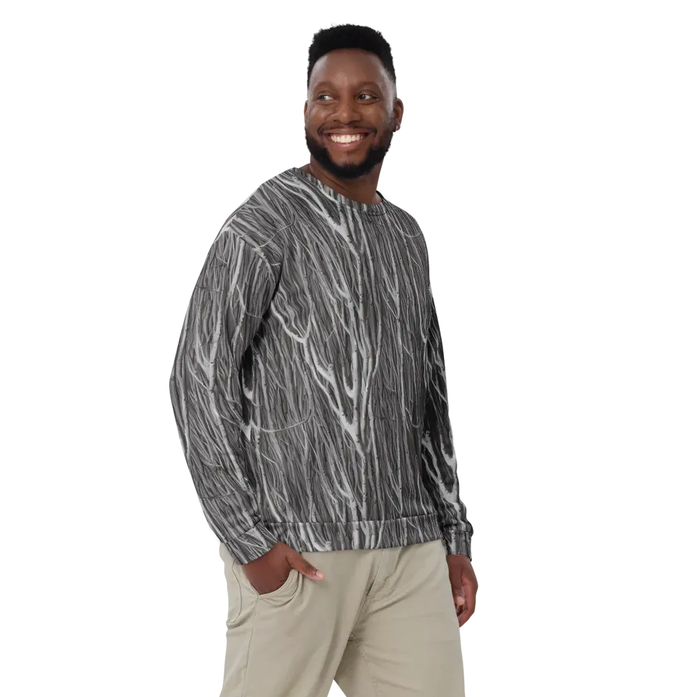 Glimmering Ghosts on Sweatshirt — Front