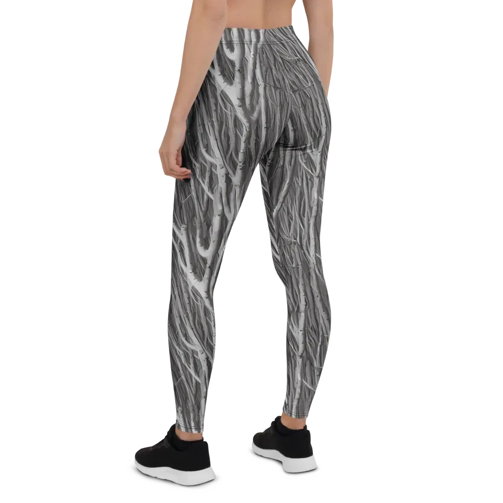 Glimmering Ghosts on Leggings — Back