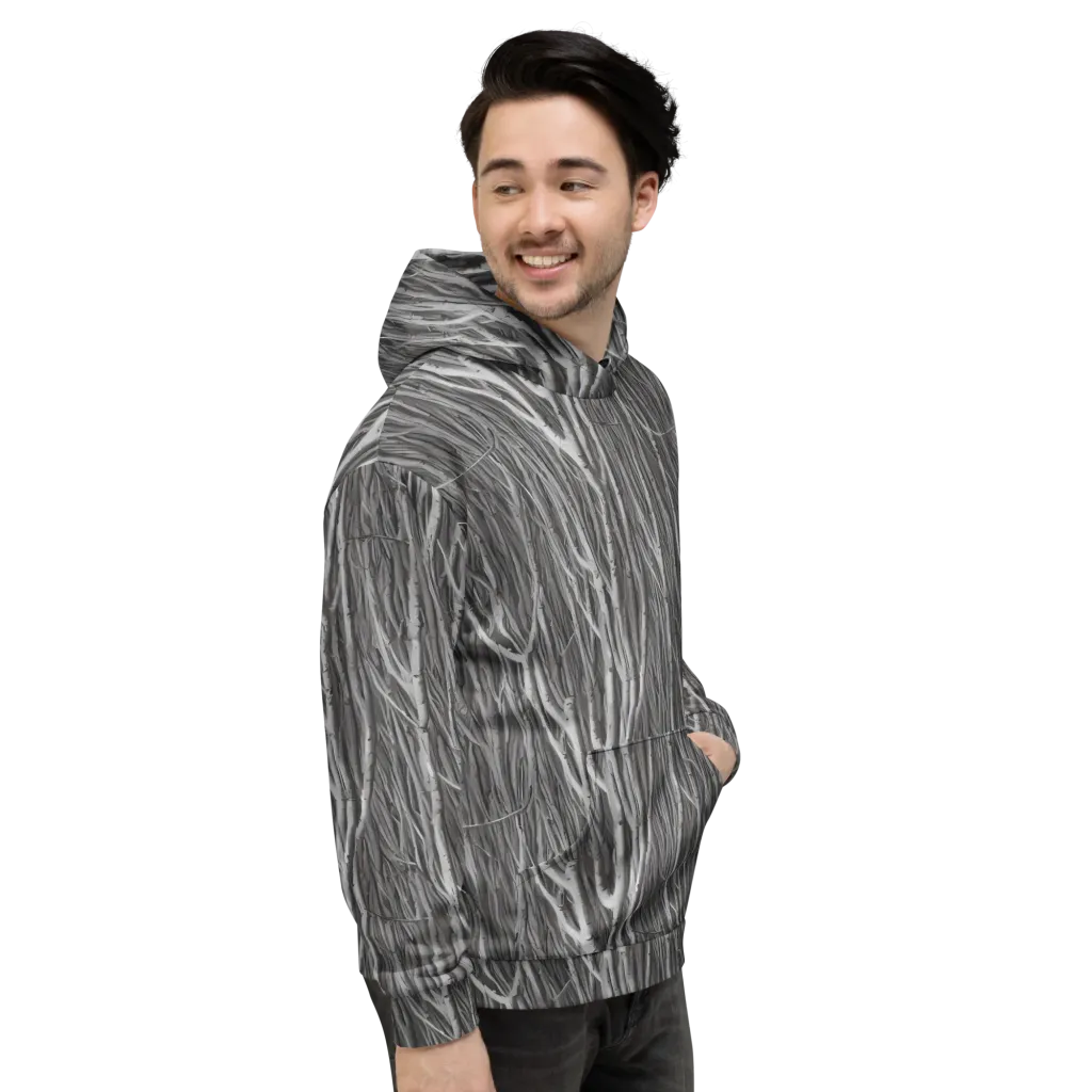 Glimmering Ghosts on Hoodie — Right