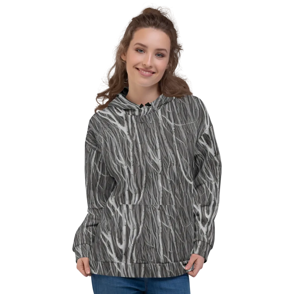 Glimmering Ghosts on Hoodie — Front