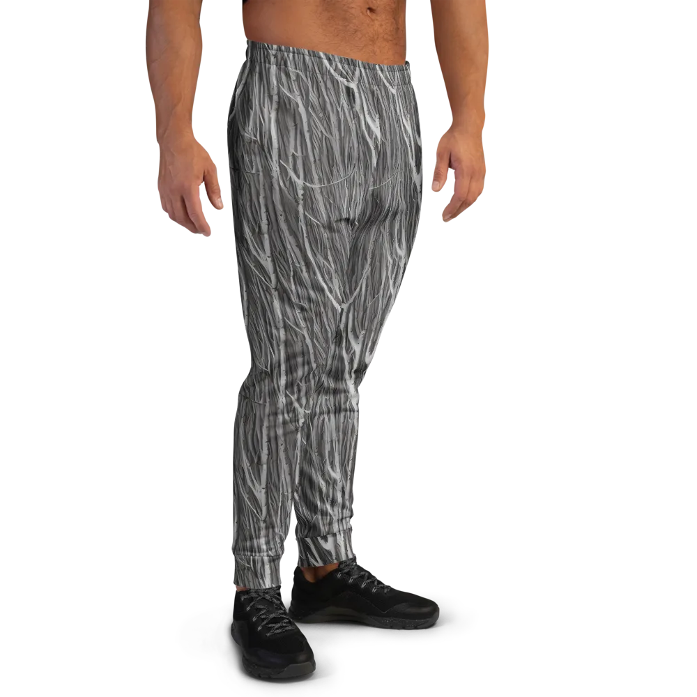 Glimmering Ghosts on Men's Joggers — Right