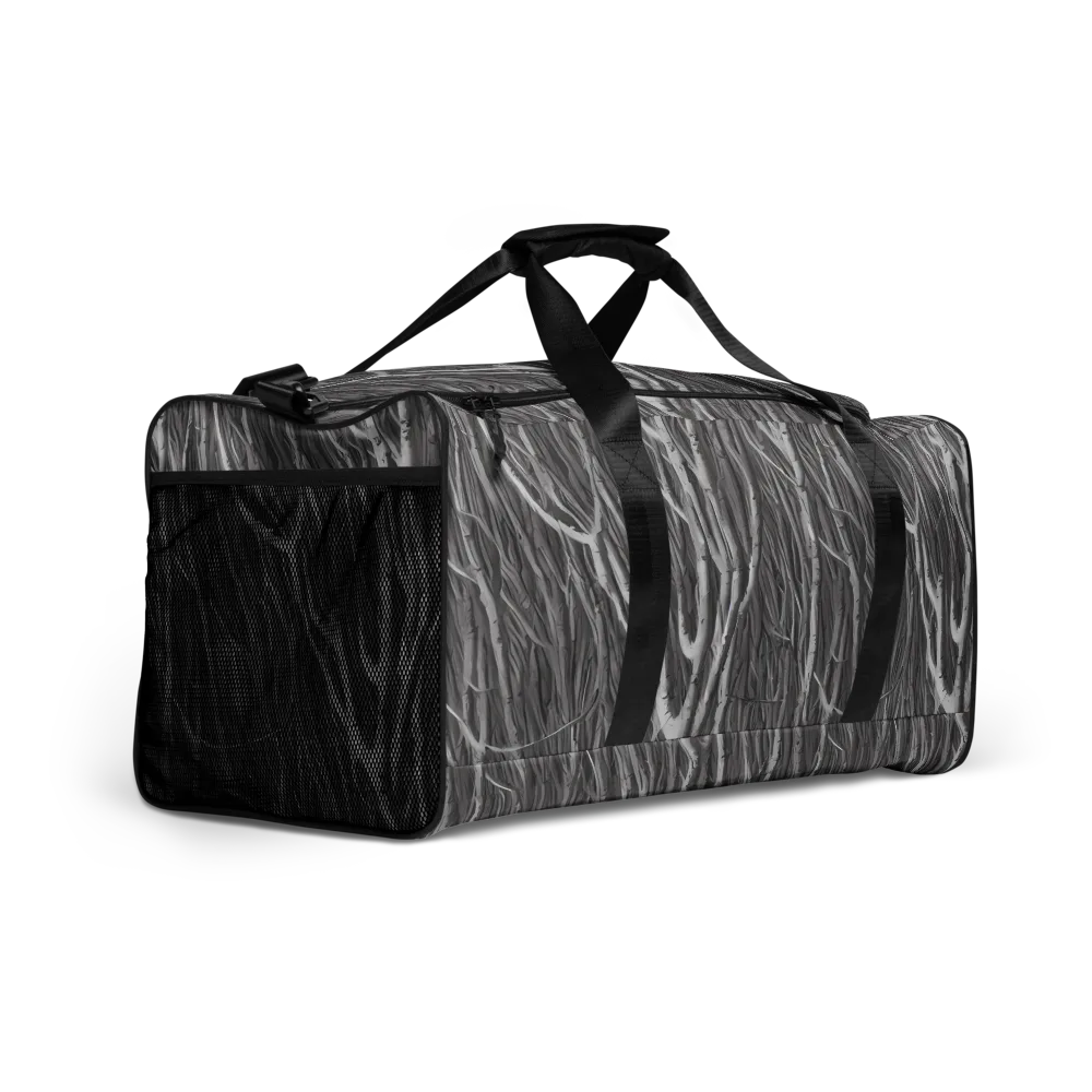 Glimmering Ghosts on Duffle Bag — Right Front