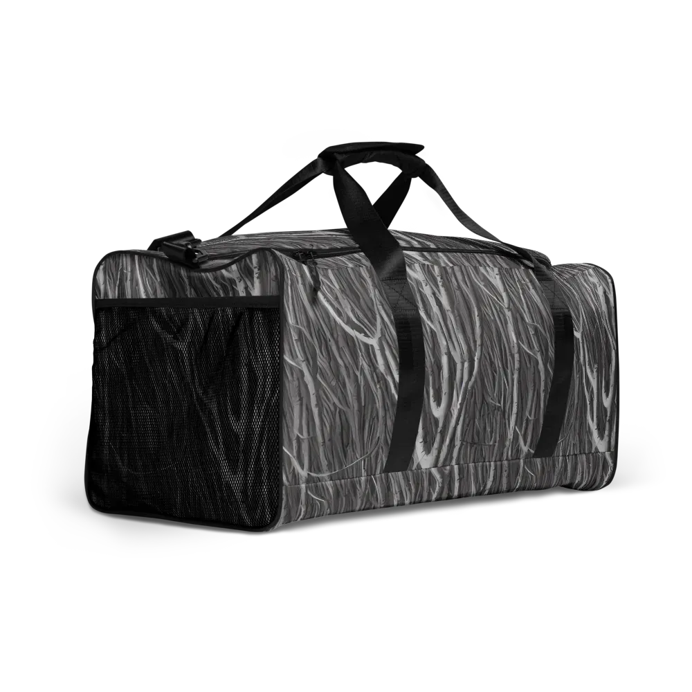Glimmering Ghosts on Duffle Bag — Right Front