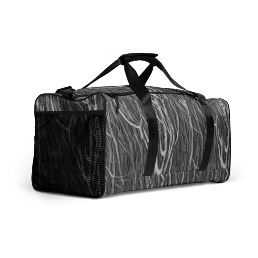 Glimmering Ghosts on a Duffle Bag