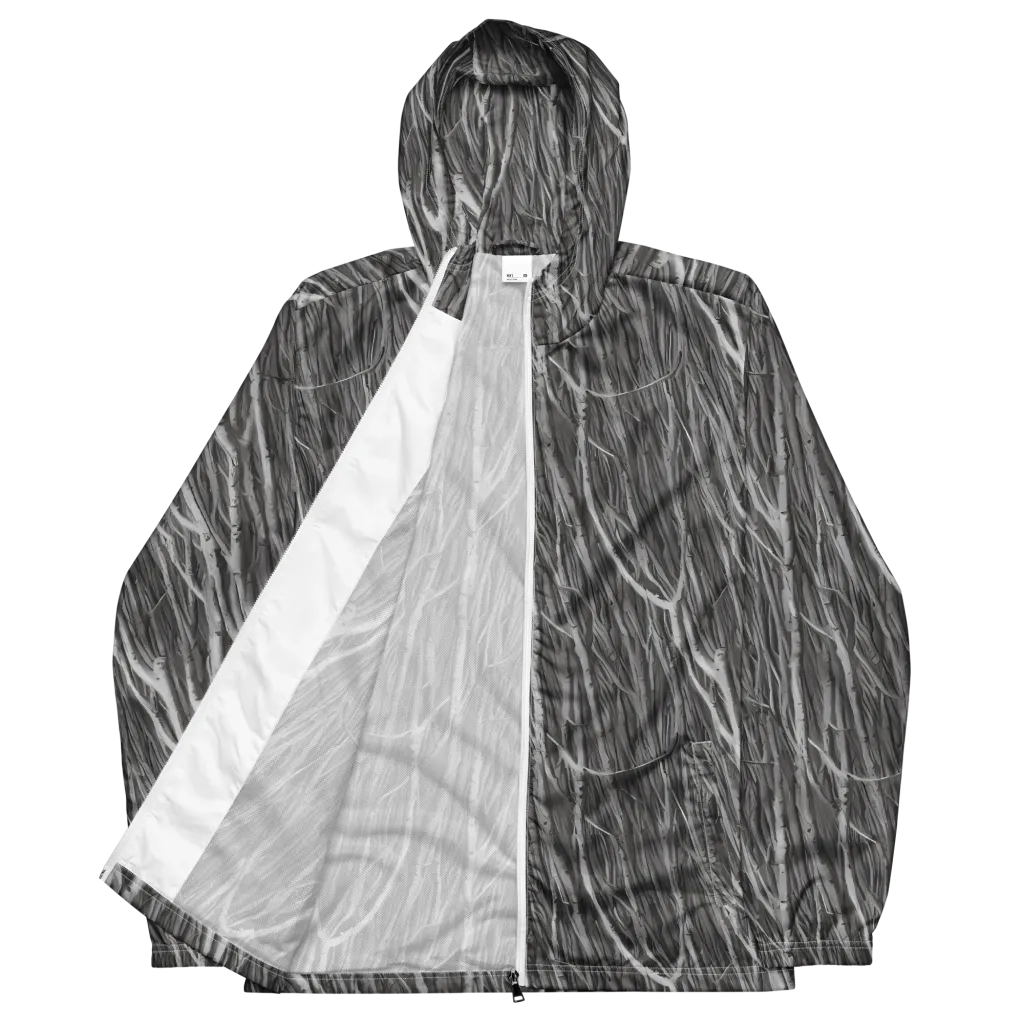 Glimmering Ghosts on Men's Windbreaker — Front