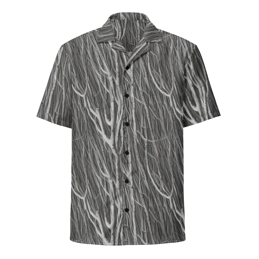 Glimmering Ghosts on Button Shirt — Front