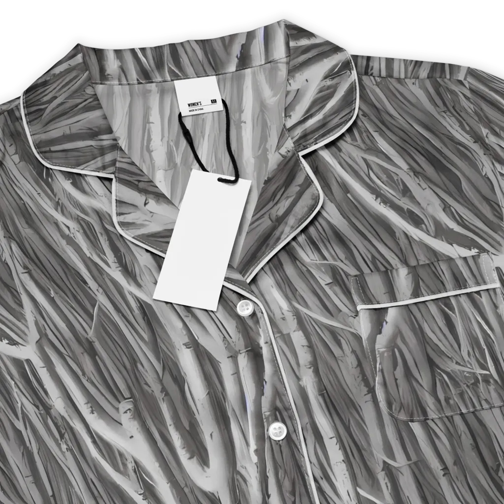 Glimmering Ghosts on Women's Short Sleeve Pajama Top — Product details