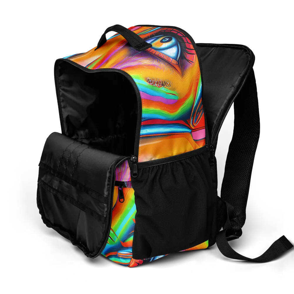 Kaleidovisions on Utility Backpack — Product details 2