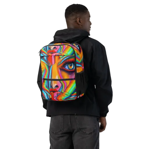 Kaleidovisions on a Utility Backpack