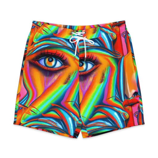 Kaleidovisions on a Men's Board Shorts
