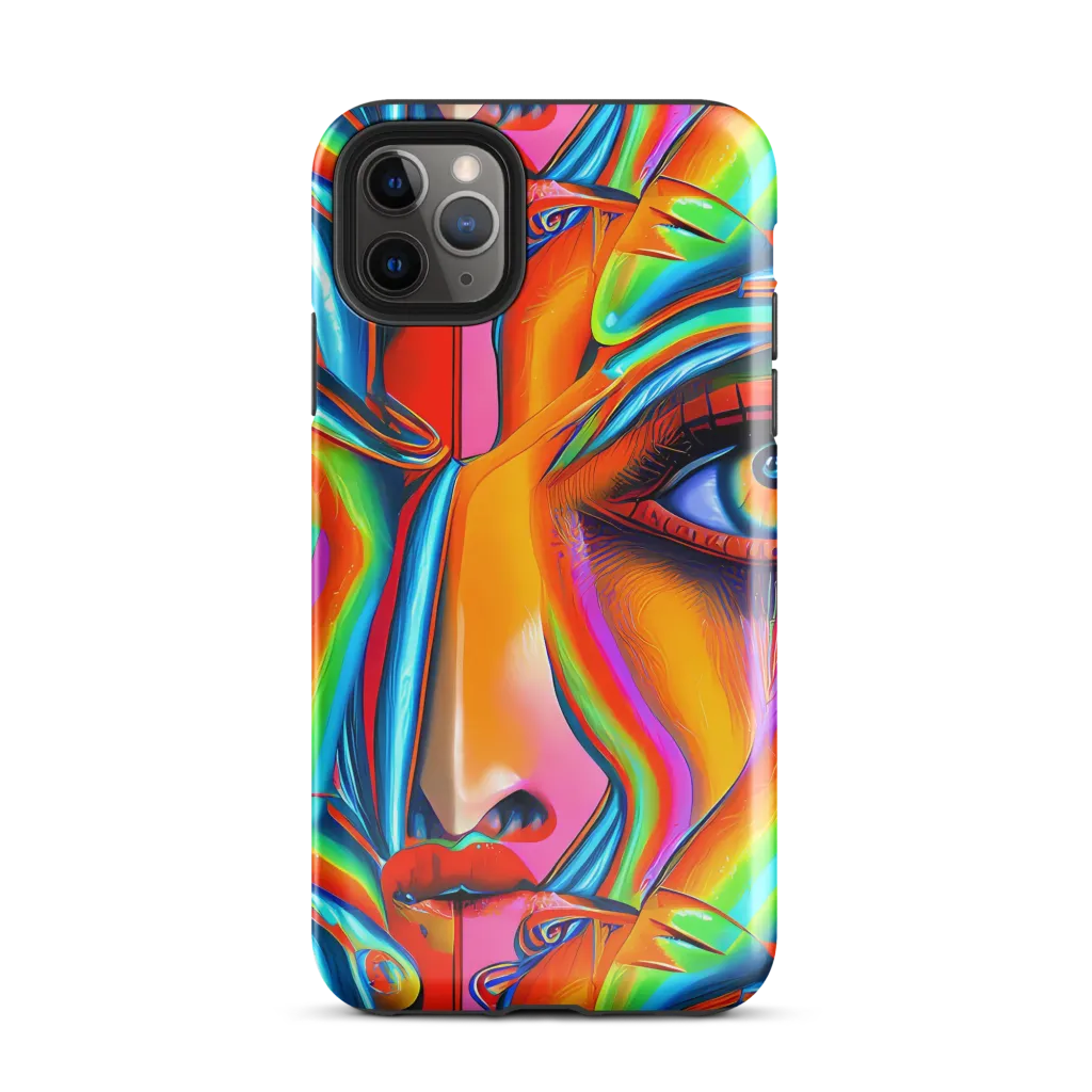 Kaleidovisions on Tough Case for iPhone® — Front