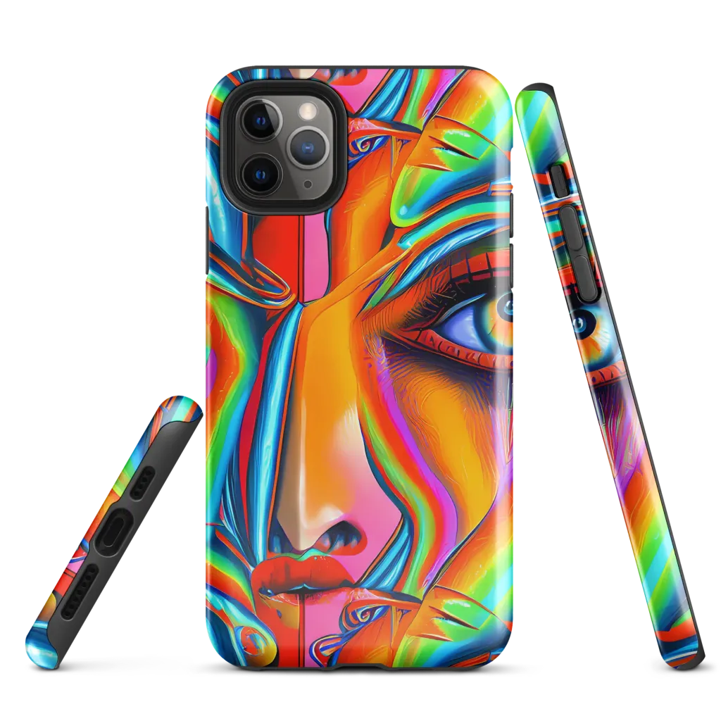 Kaleidovisions on Tough Case for iPhone® — Front