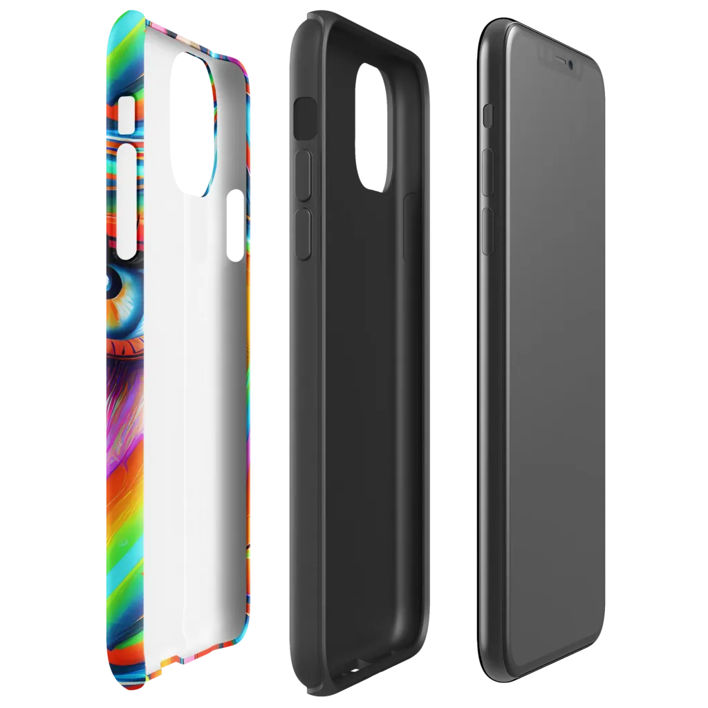 Kaleidovisions on Tough Case for iPhone® — Right