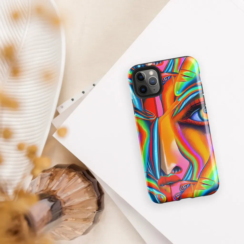 Kaleidovisions on Tough Case for iPhone® — Front