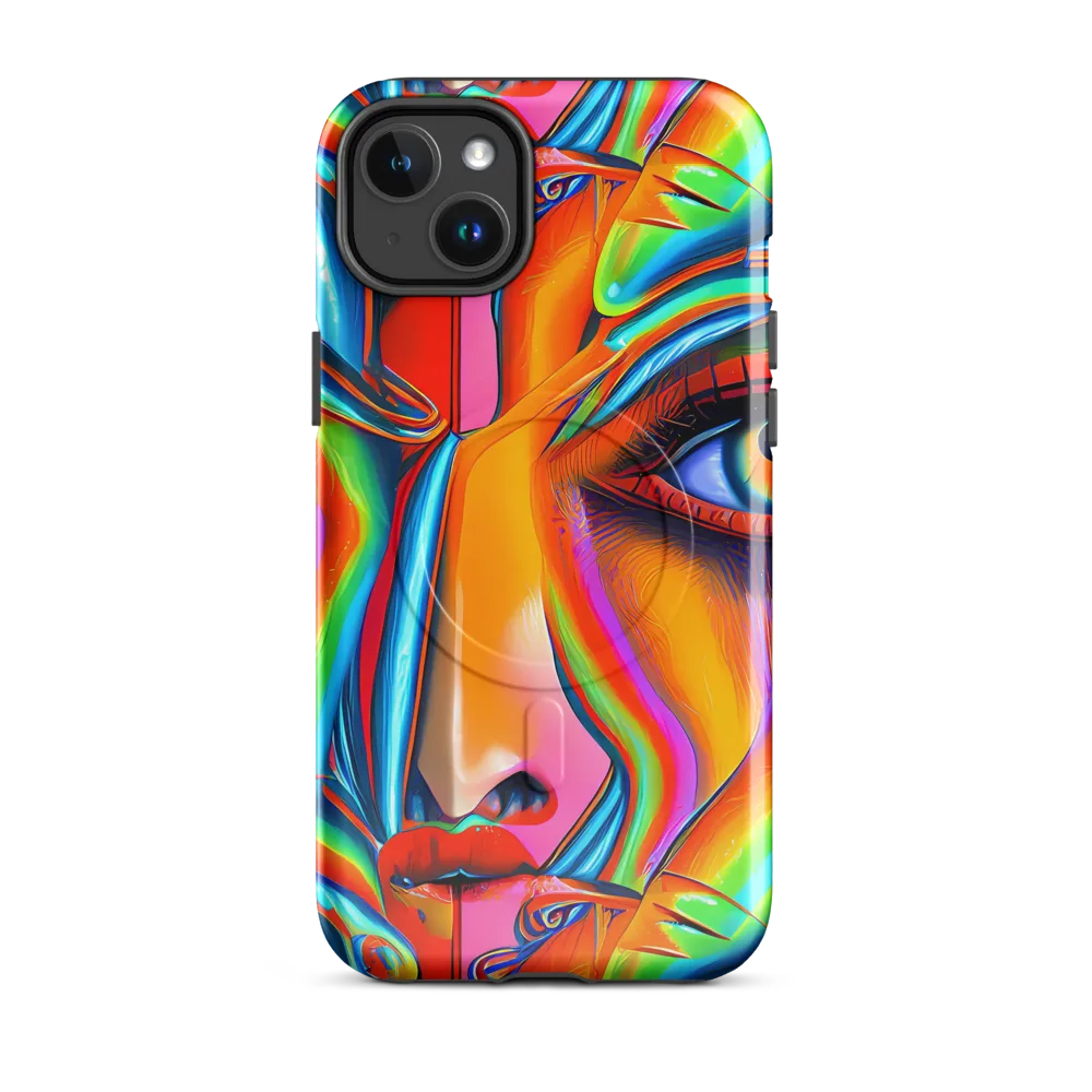 Kaleidovisions on MagSafe Tough Case for iPhone® — Front