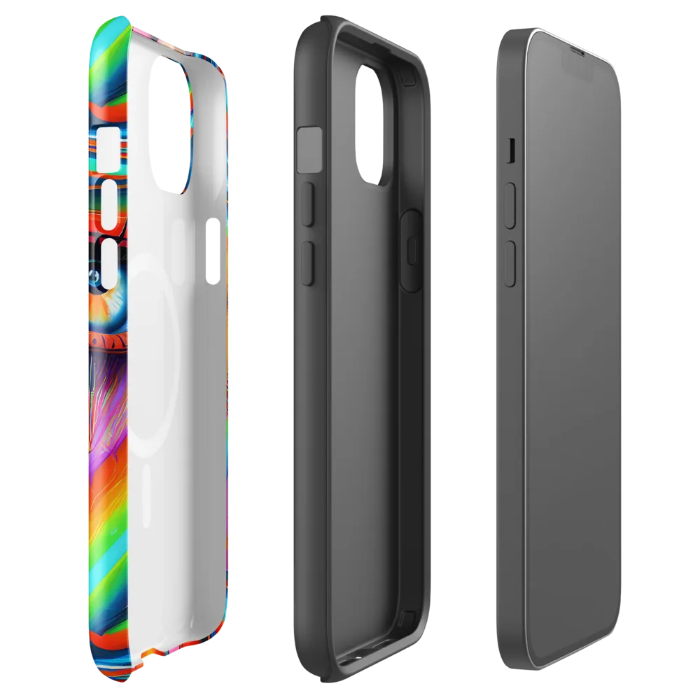 Kaleidovisions on MagSafe Tough Case for iPhone® — Front