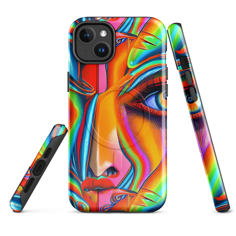 Kaleidovisions on MagSafe Tough Case for iPhone® — Front