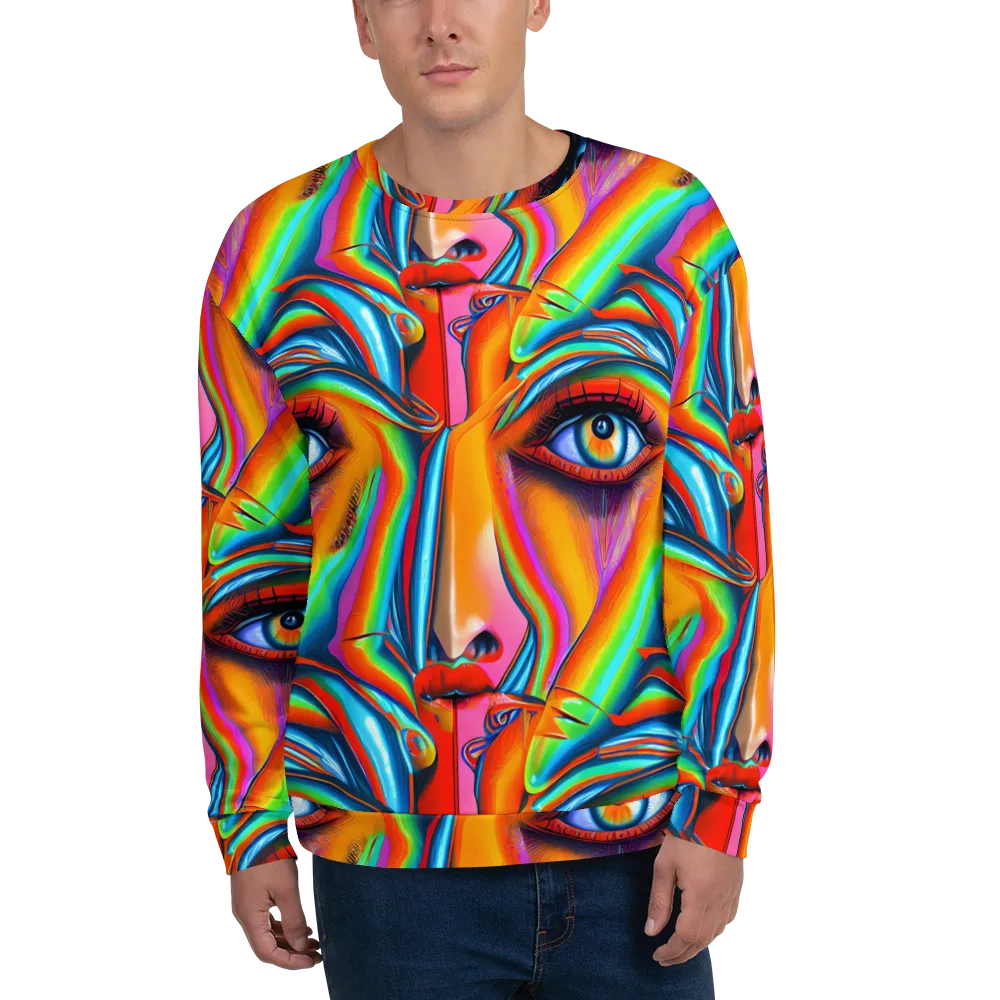 Kaleidovisions on Sweatshirt — Front